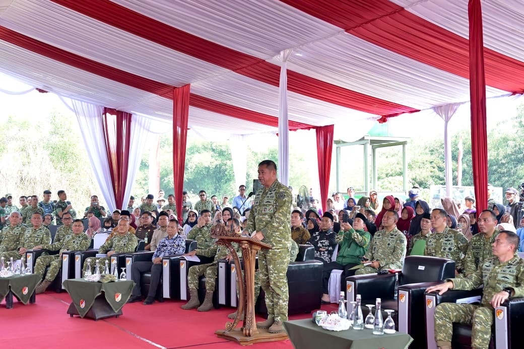 TNI Bangun Fasilitas Pengairan untuk 100 Ribu Hektare Sawah, Bisa Panen Tiga Kali Setahun
