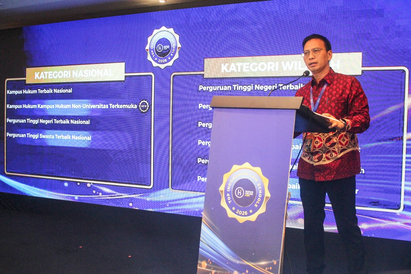 Perguruan Tinggi Didorong Jadi Mitra Strategis DPR Lewat Top Indonesian Law Schools 2026