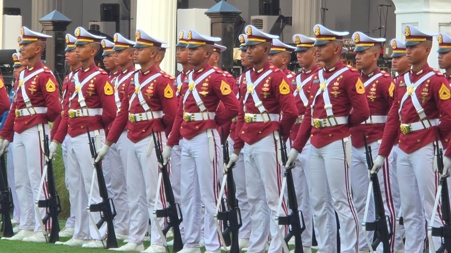 Simbol Gotong Royong dalam Formasi Penjaga Pengibaran Bendera Pusaka
