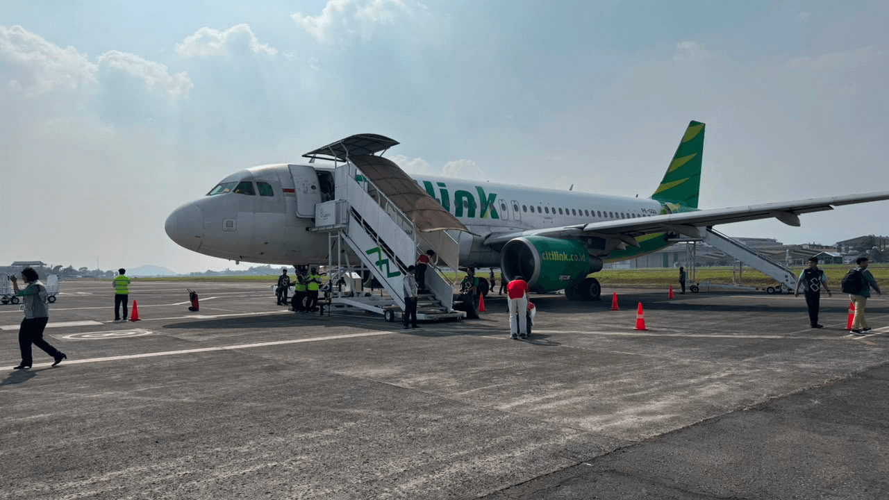 Citilink Kembali Terbang dari Bandung, Layani Rute ke 5 Kota Besar