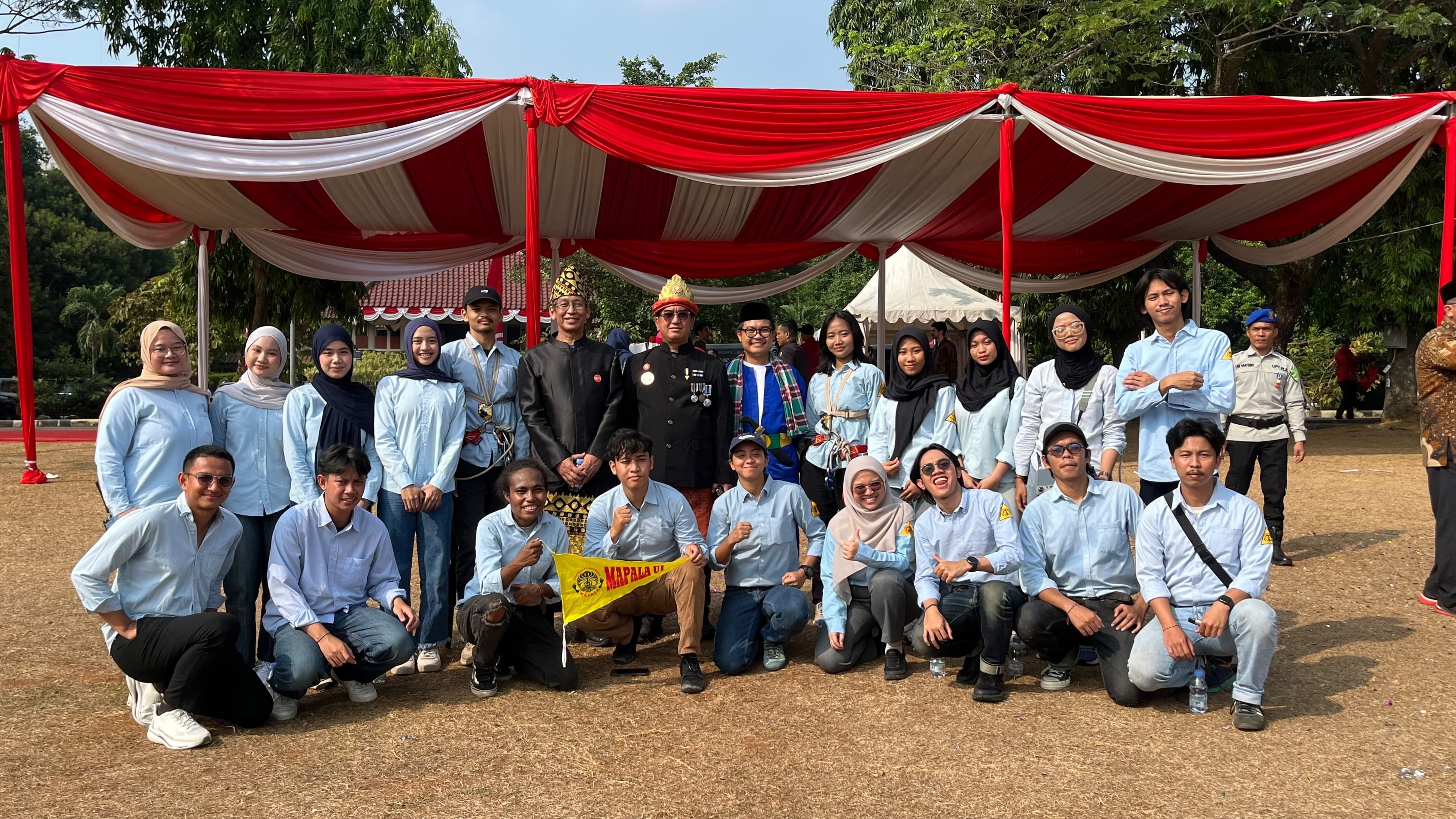 Satu Semangat, Beragam Cara Mapala UI Rayakan HUT Kemerdekaan RI ke-81