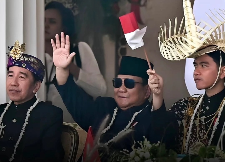 Prabowo dan Jokowi Kompak di Peringatan HUT RI, Gerindra: Hal yang Wajar