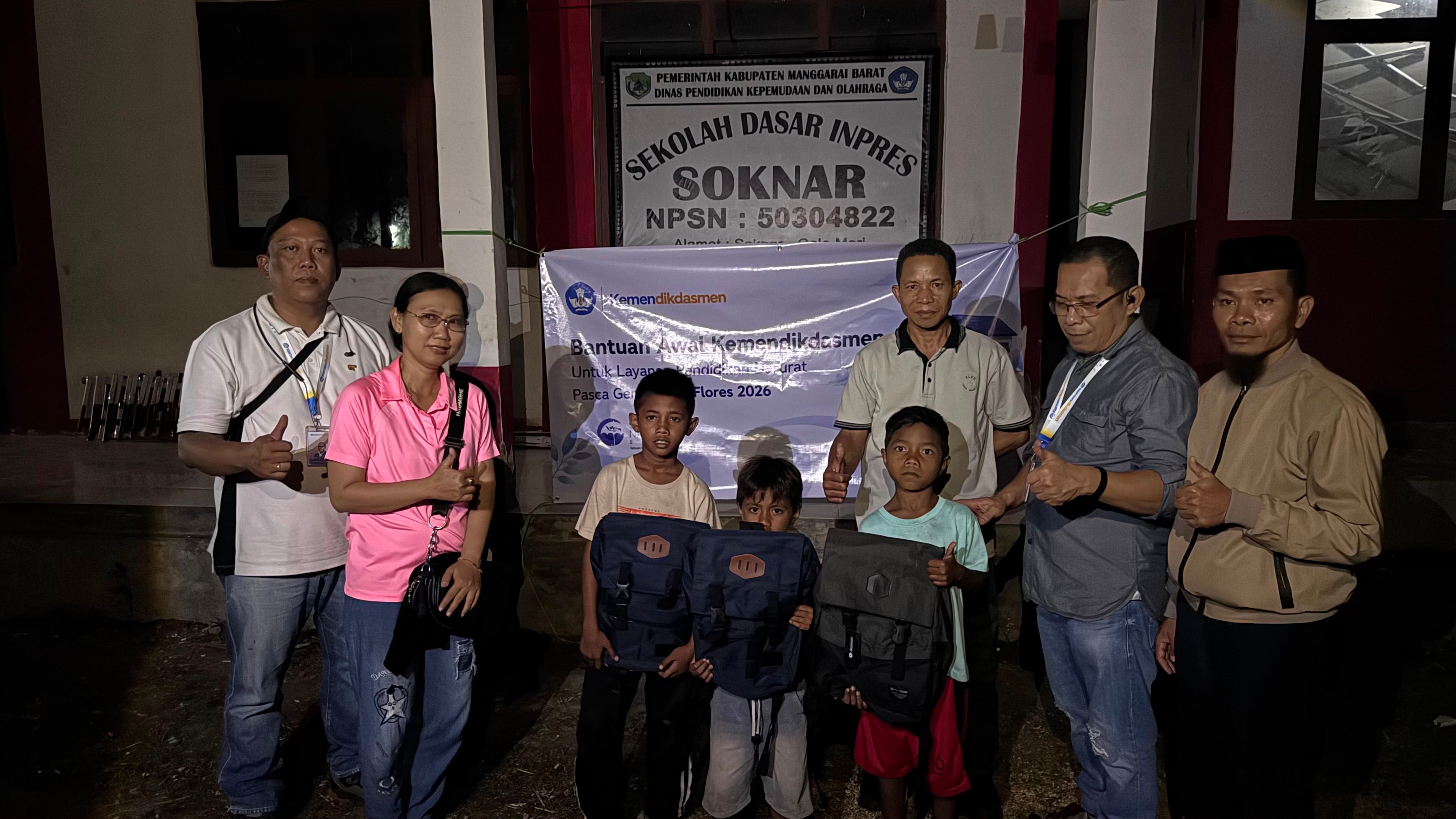 Pemerintah Berlakukan Sistem Pembelajaran Darurat untuk Korban Gempa NTT