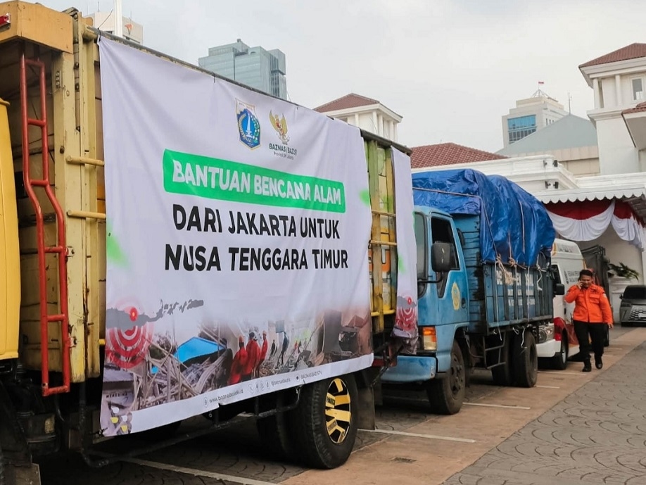 Rp5,8 Miliar dari Jakarta untuk Korban Gempa NTT