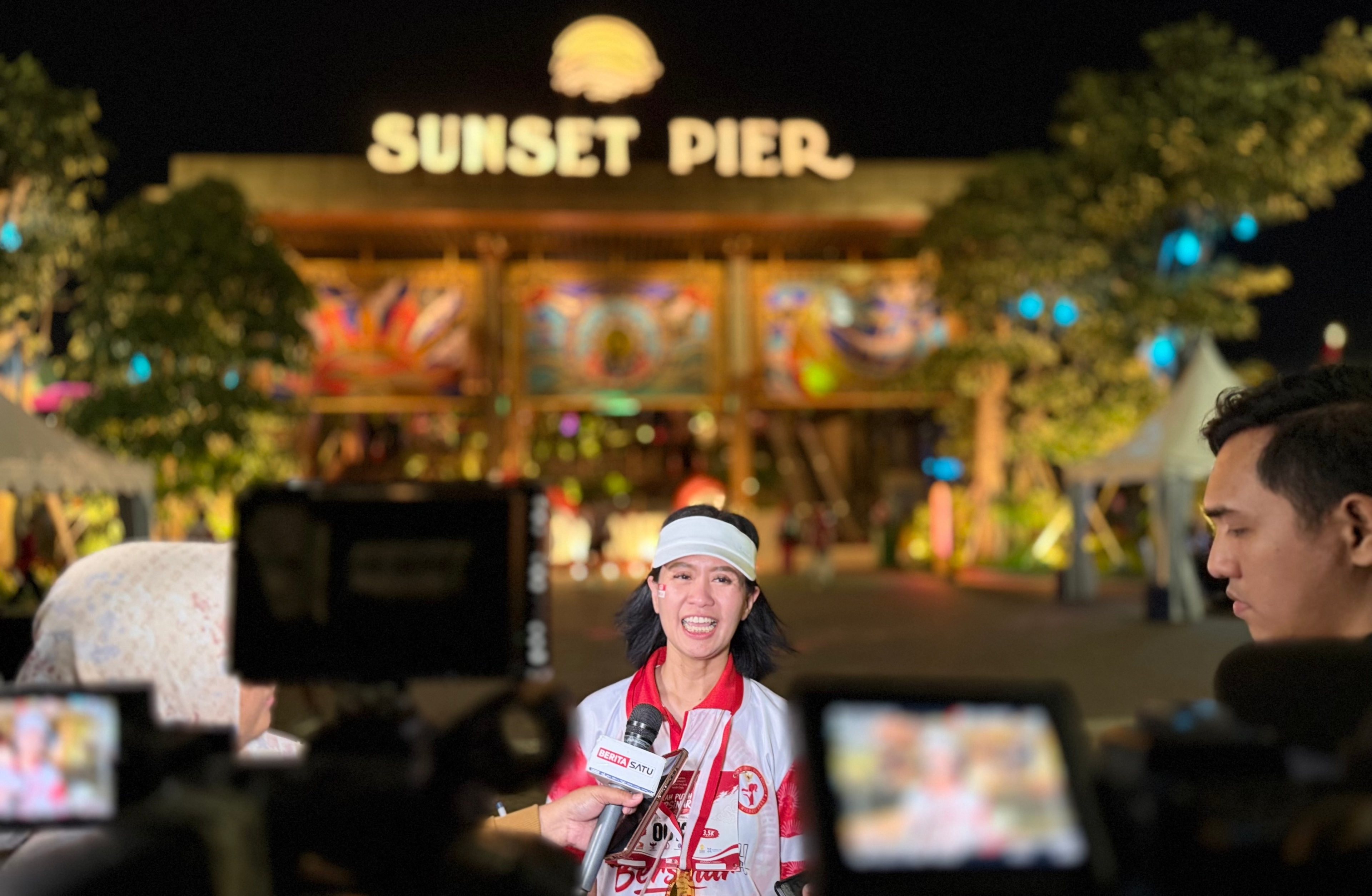 Fun Run Merah Putih Bersinar Digelar di Sunset Pier PIK, Ajak Masyarakat Hidup Sehat dan Bersih Narkoba