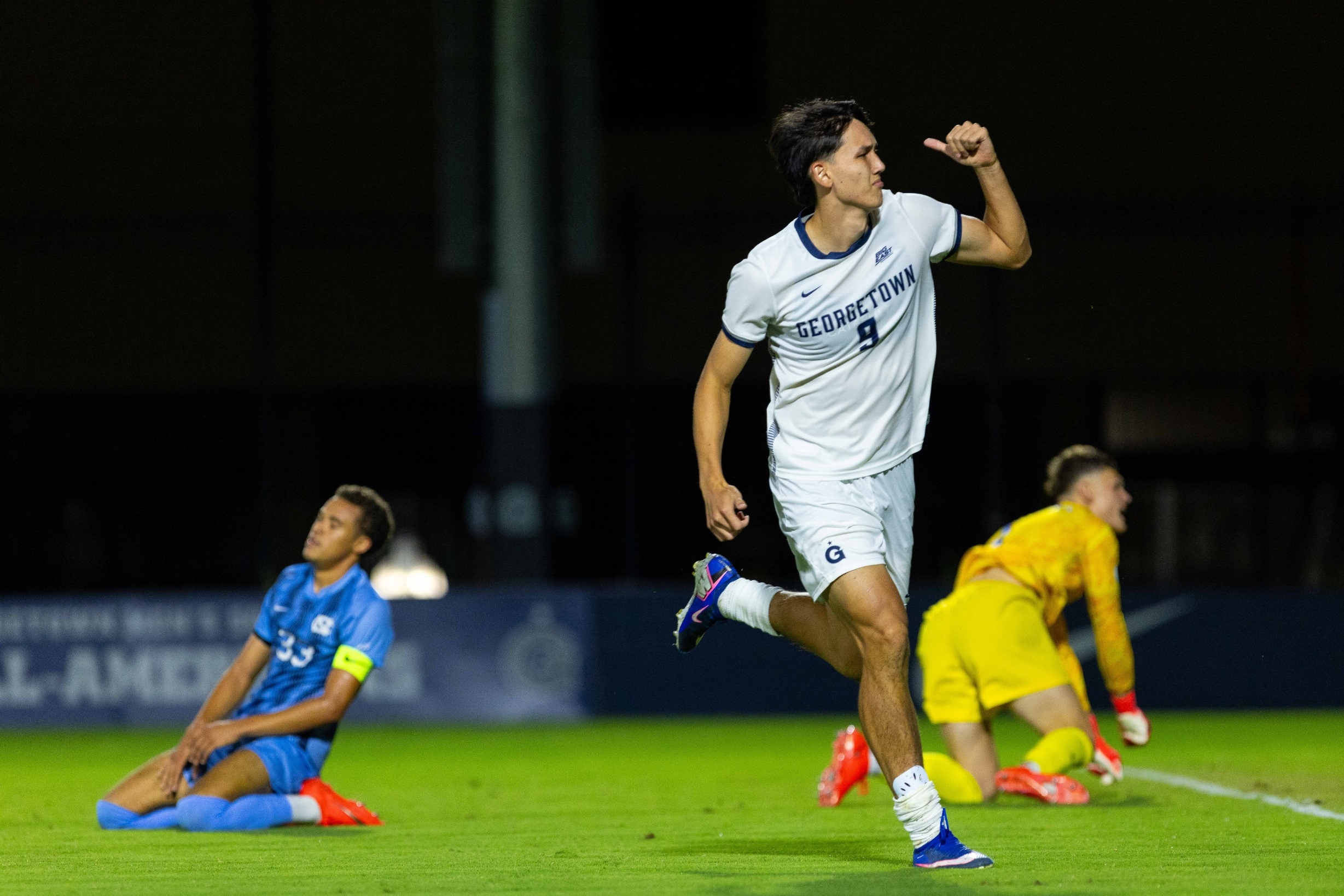 Mitchell Baker Langsung Tancap Gas di AS, Cetak Gol Perdana Bersama Georgetown