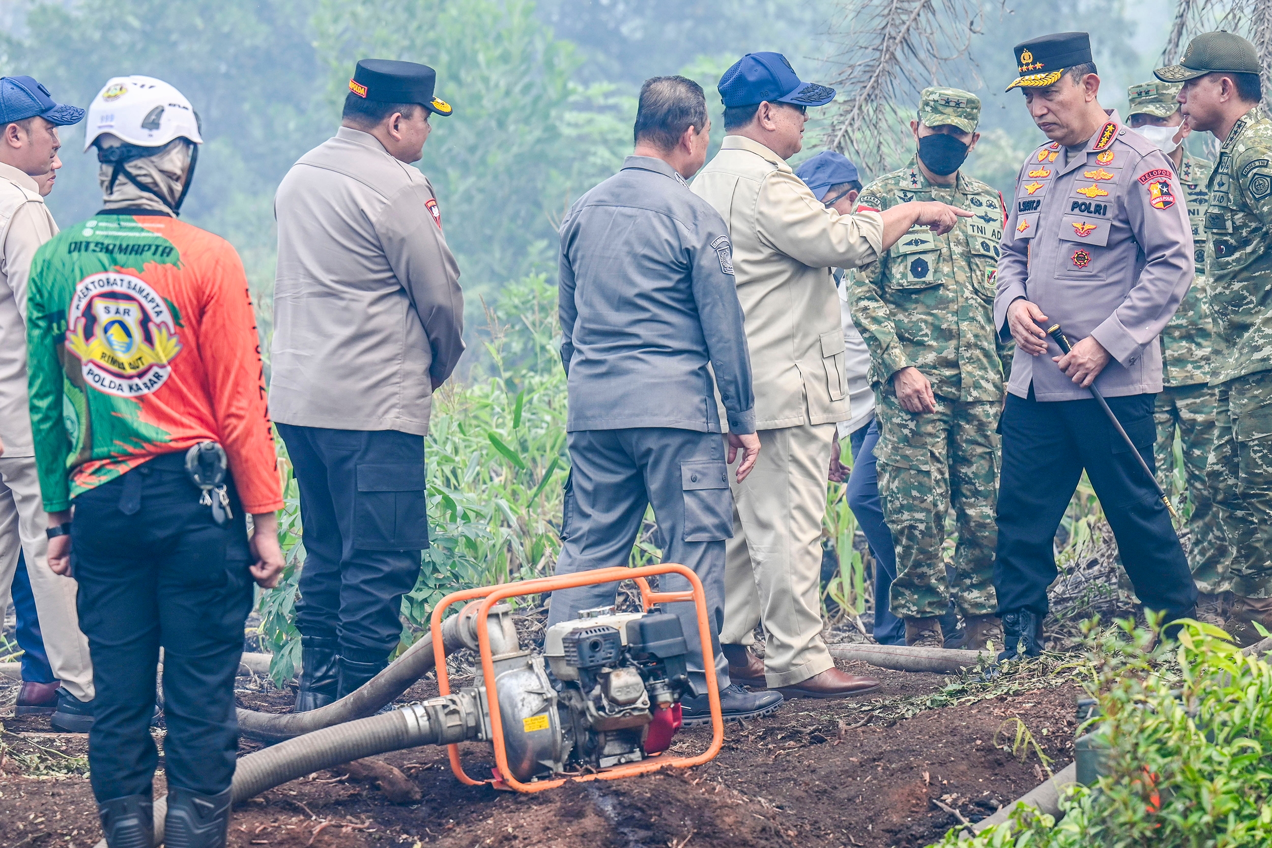 Perkuat Penanganan Karhutla, Prabowo Bakal Tindak Tegas Pihak yang Sengaja Lakukan Pembakaran