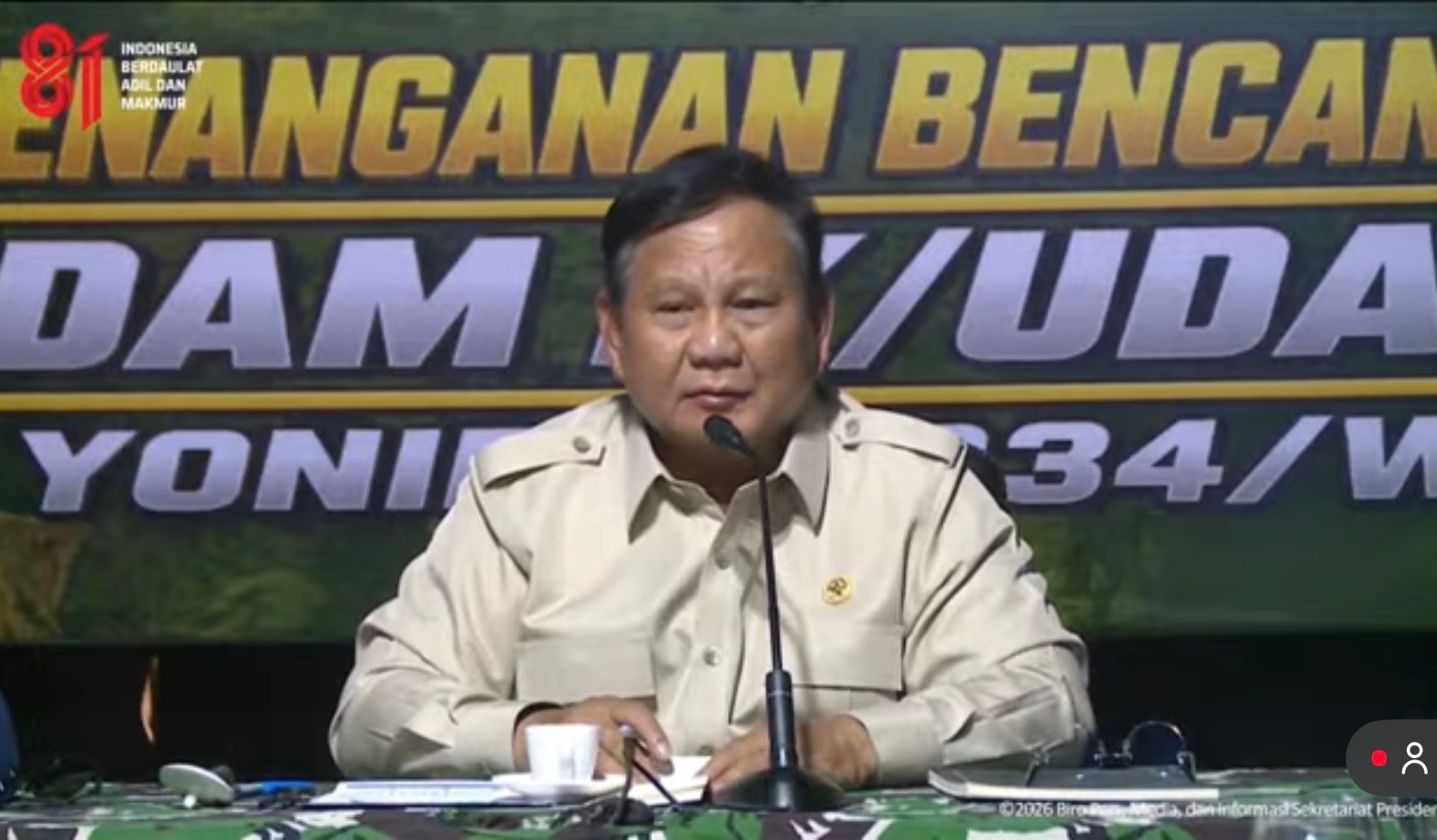 Prabowo Baru Kunjungi NTT di Hari ke-11 Pascagempa, Ini Alasannya