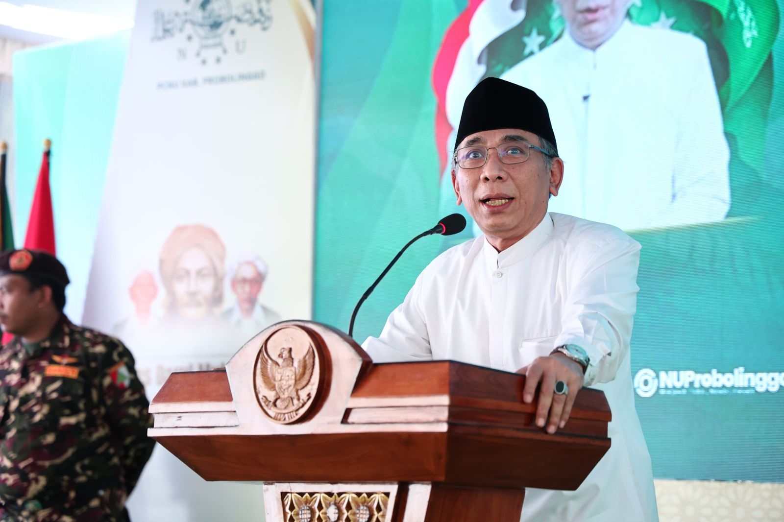 Pendukung Gus Yusuf Chudlori Ricuh, Gus Yahya Janjikan Posisi untuknya Jika Terpilih Lagi