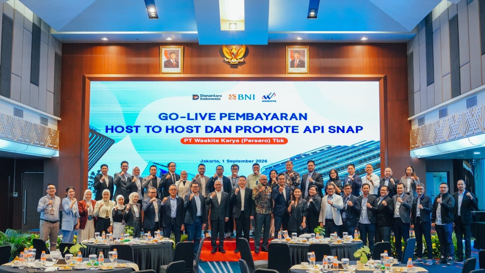 Waskita Karya Gandeng BNI Terapkan Host to Host, Pembayaran Proyek Jadi Real Time