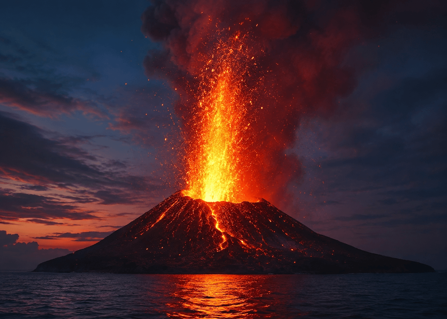 Apa Itu Lava Fountain? Ini Arti dan Bahayanya Saat Gunung Anak Krakatau Erupsi