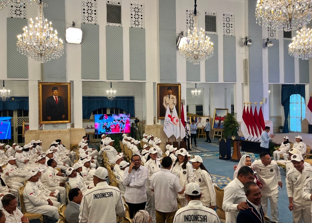 281 Atlet Hadir di Istana untuk Pelepasan Menuju Asian Games di Jepang