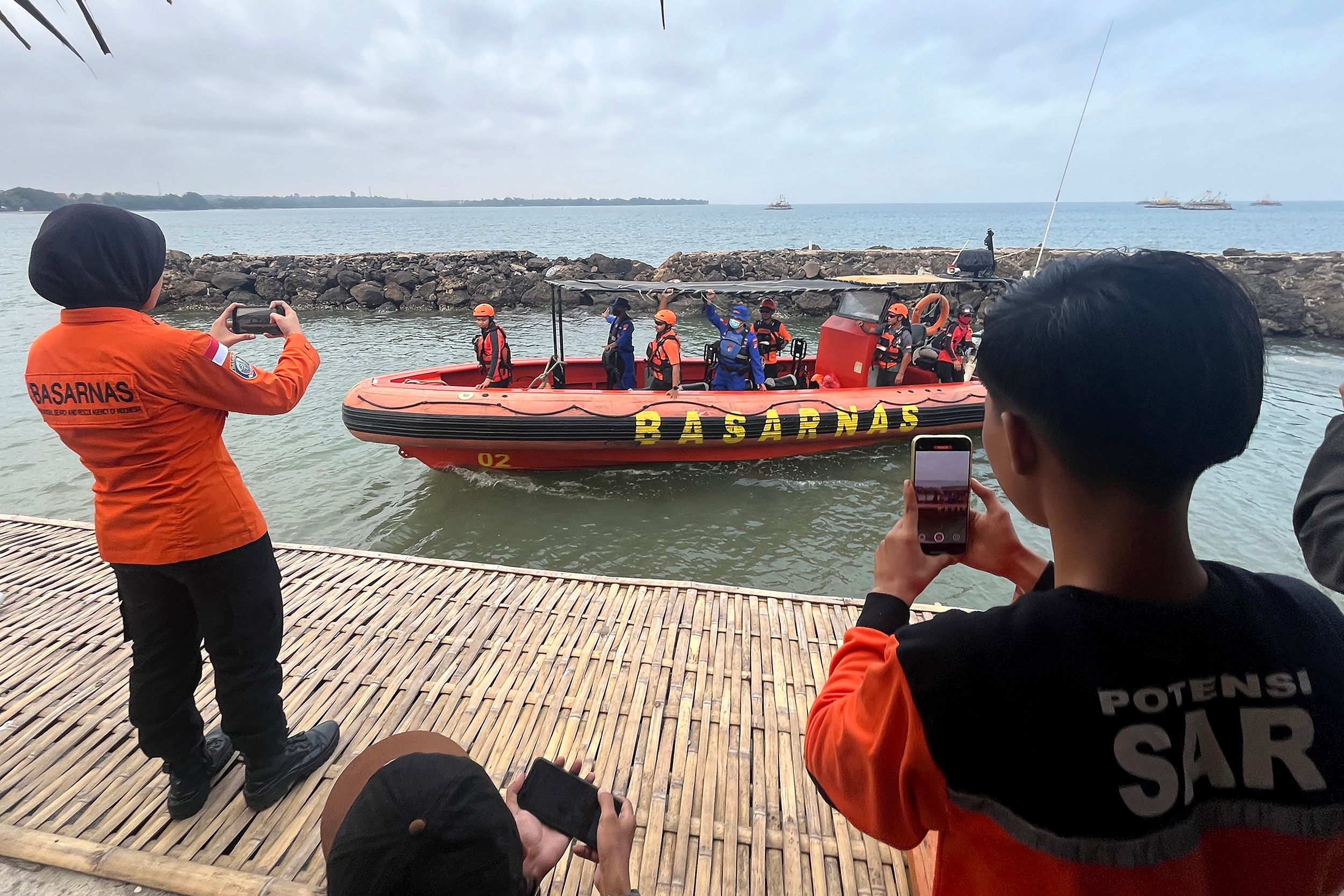 Basarnas: Rombongan Jurnalis yang Hilang Kontak di Selat Sunda Belum Ditemukan