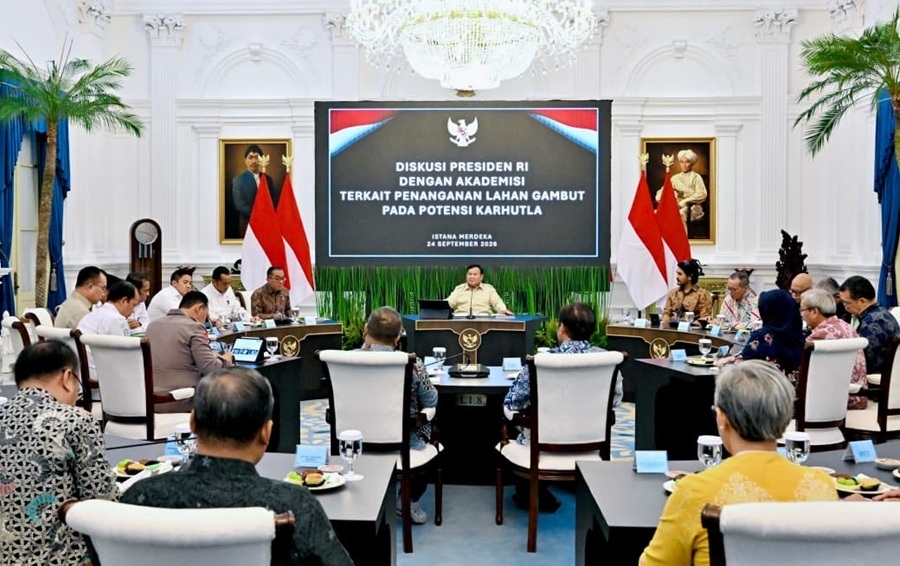 Prabowo Bentuk Badan Gambut dan Mangrove Perkuat Pencegahan Karhutla dari Hulu