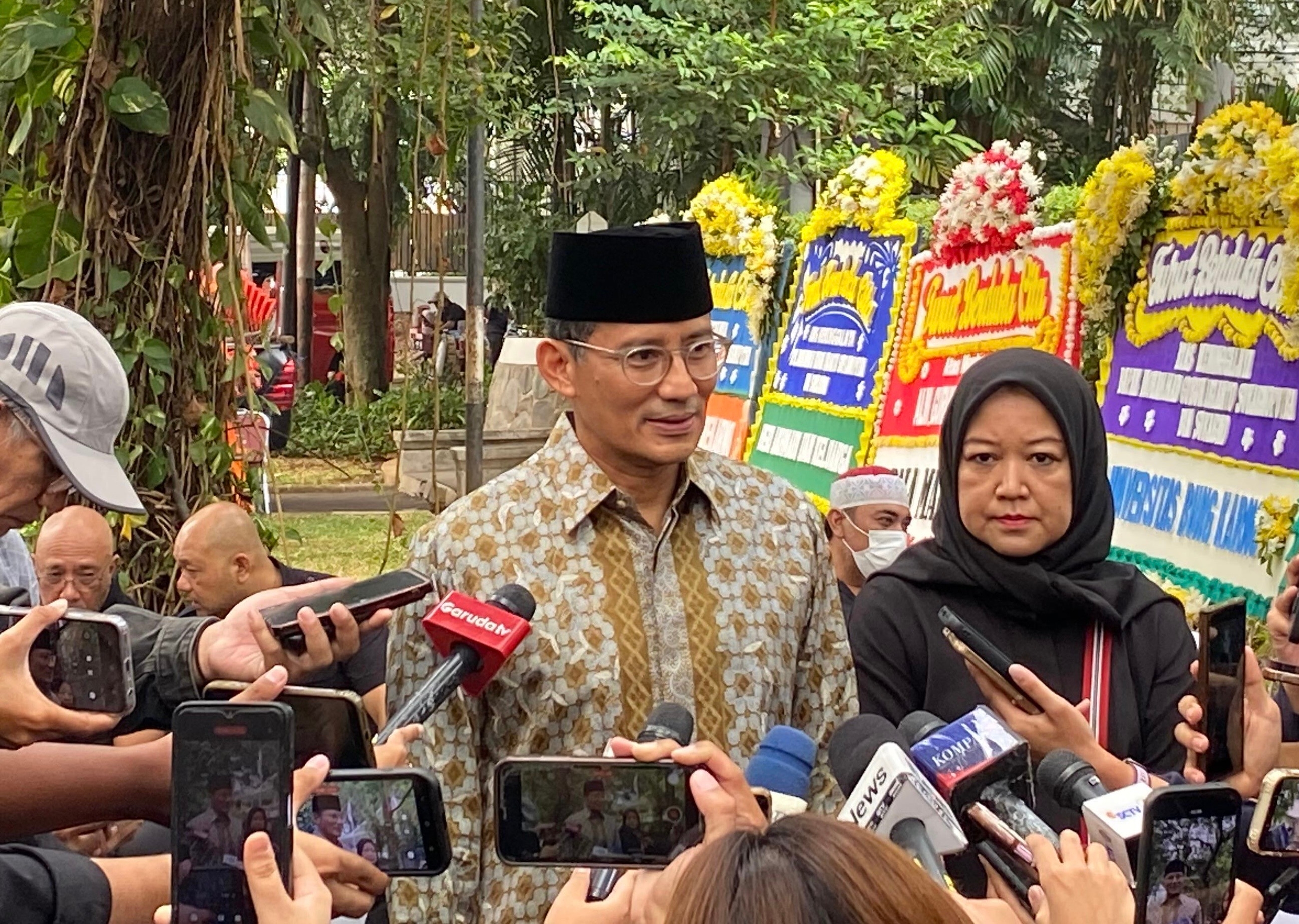 Sandiaga Uno Kenang Guruh Soekarnoputra, Ternyata Pernah Dapat Wejangan 
