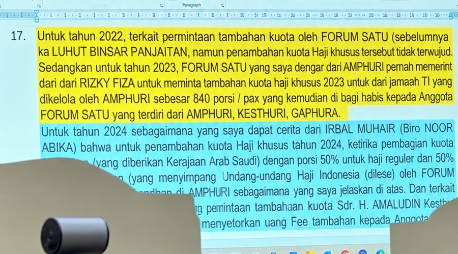 Forum Sathu Disebut Pernah Melobi Luhut Pandjaitan demi Kuota Haji Tambahan
