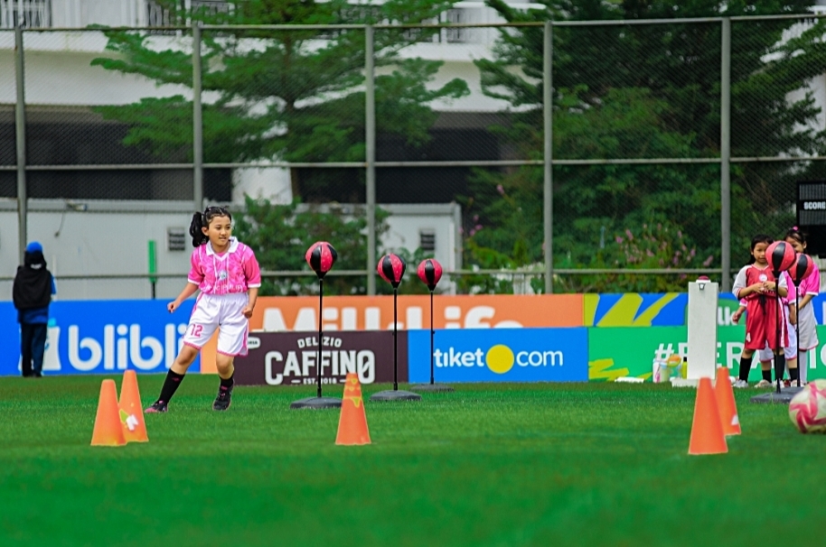 Semaikan Benih Pembinaan di JIS, Festival SenengSoccer Pintu Masuk Sepak Bola Putri Sejak Dini