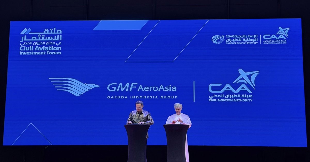 Danantara Ekspansi ke Ekosistem Aviasi Timur Tengah, GMF Dapat Konsesi 20 Tahun di Oman