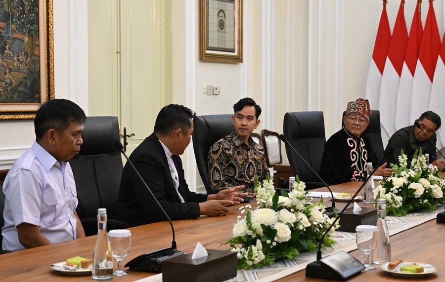 Wapres Gibran Terima Audiensi Majelis Pekerja Sinode Gereja Kristen Sulbar