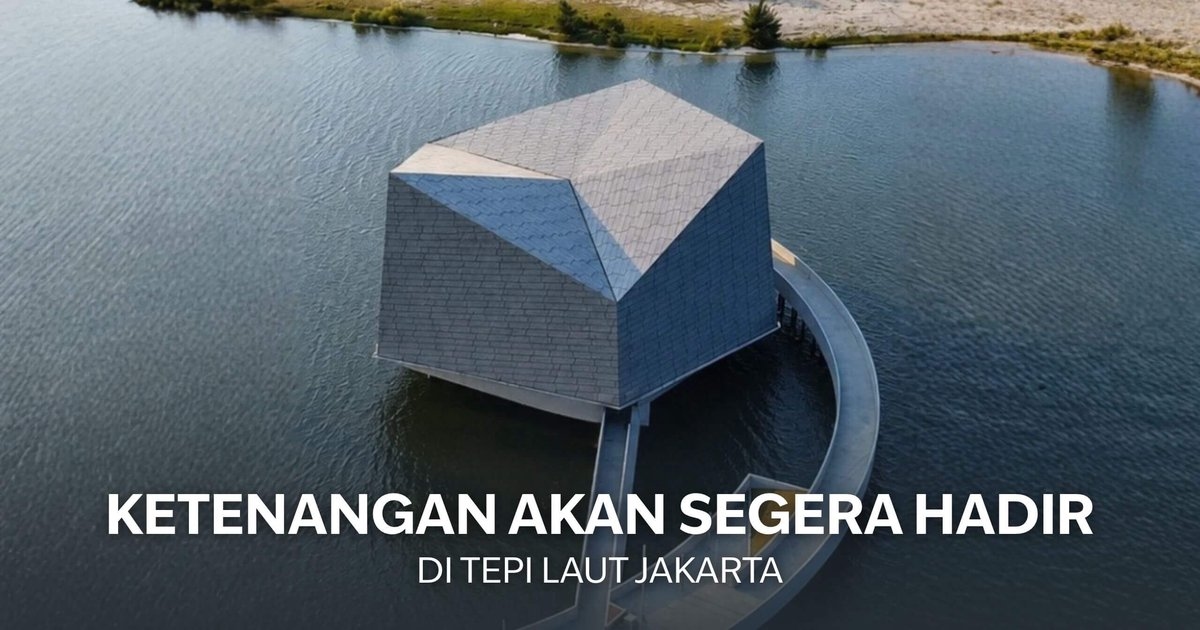 Baru Diresmikan, Masjid Apung An-Nur di Ancol Jadi Landmark Baru Jakarta