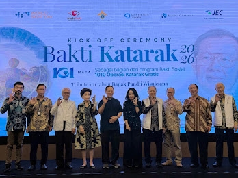 Matahati Gelar Operasi Katarak Gratis untuk 101 Pasien