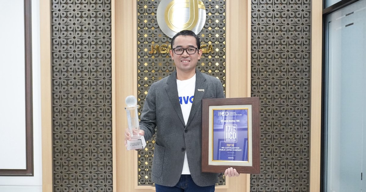 Jasa Marga Raih Dua Penghargaan IICD Corporate Governance, Perkuat Komitmen Tata Kelola