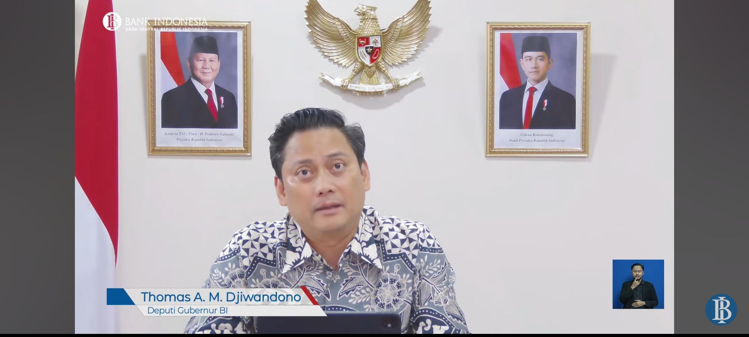 Thomas Djiwandono: Stress Test Bukti Bank Nasional Tetap Solid