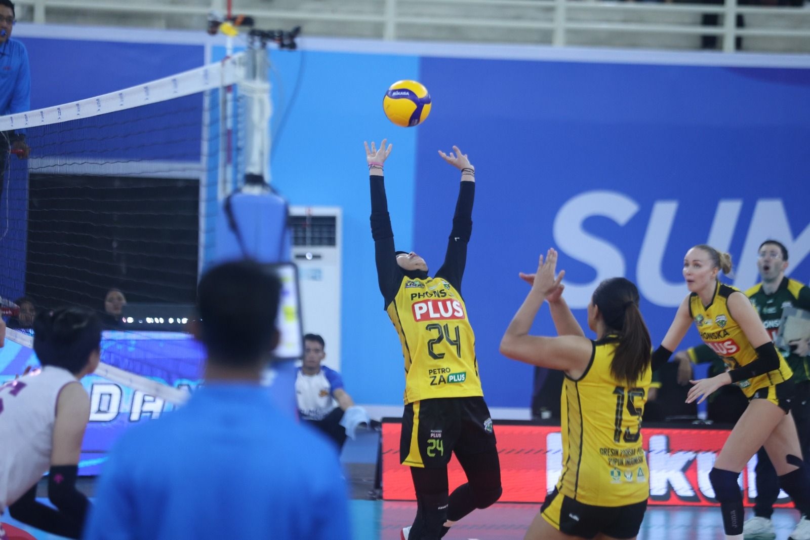 Proliga: Phonska Plus Bungkam Popsivo Polwan di Deli Serdang, Kokoh di Papan Atas