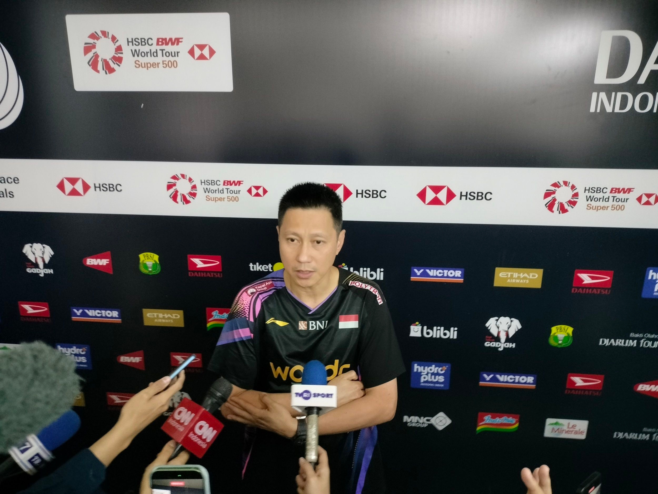 Indonesia Masters: Indra Wijaya Pastikan Anthony Ginting Mundur karena Pinggang Bermasalah
