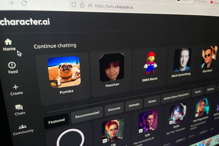 Apa Itu Platform Character AI? Chatbot  Yang Bisa Diajak Ngobrol Hingga Pacaran