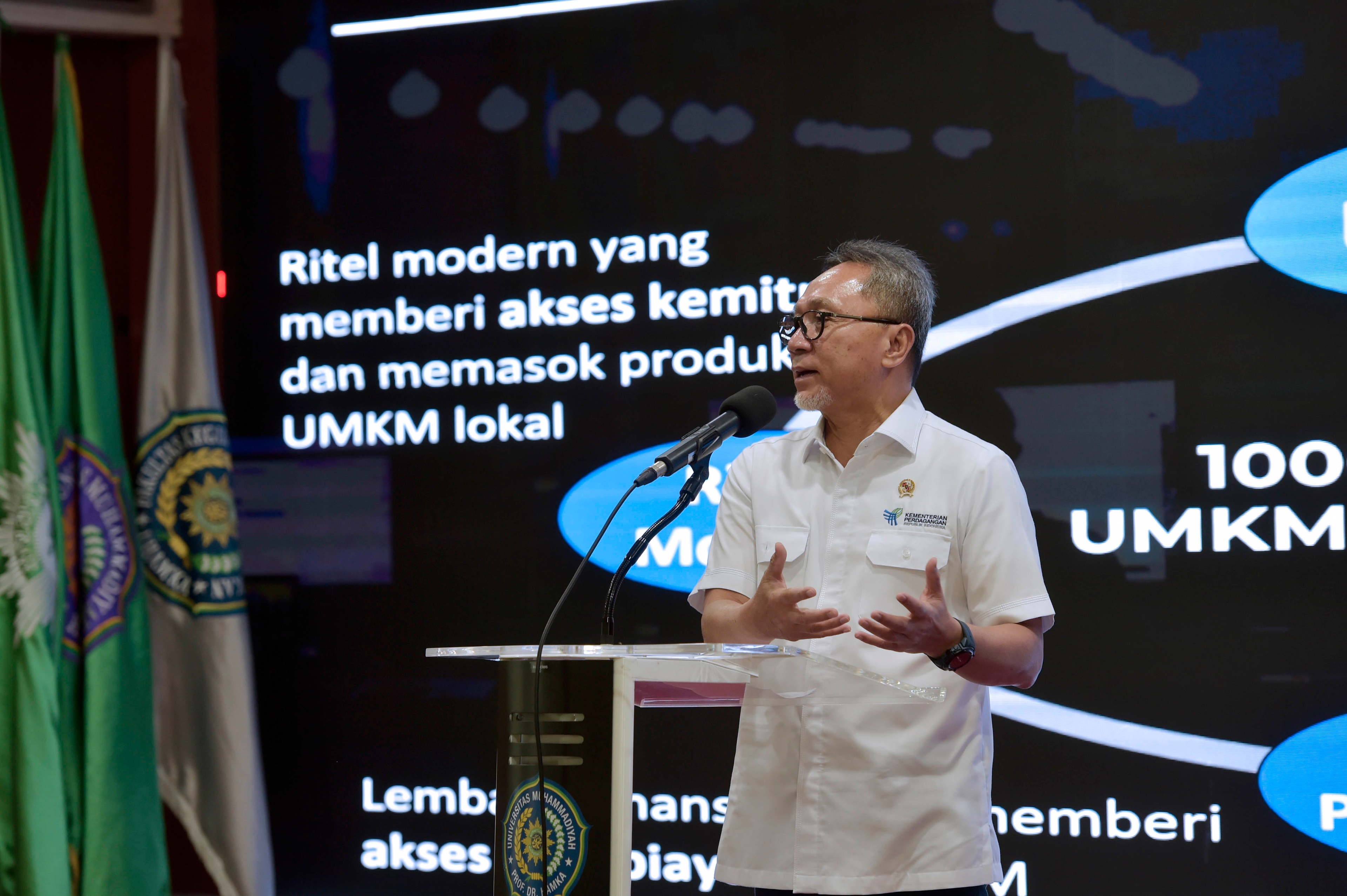 Hadiri Rakernas UMKM Muhammadiyah, Mendag: Wirausaha Bisa Dimulai Dari Warung