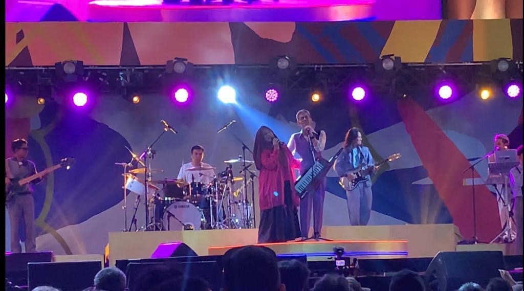 Neno Warisman Manggung Bareng Fariz RM Di Acara Synchronize Festival 2023