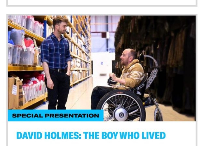Film Dokumenter David Holmes: The Boy Who Lived, Diangkat Dari Kisah Stuntman Harry Potter Yang Lumpuh