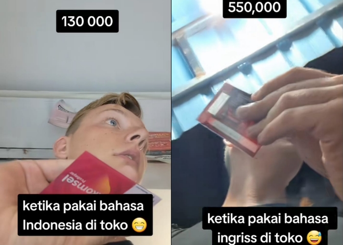 Belanja Kartu Provider, Bule Dapat Harga Beda Ketika Pakai Bahasa Indonesia Dan Bahasa Inggris