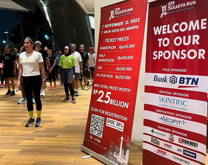 Jumlah Pendaftar Membludak, BTN Resmi Menutup Pendaftaran BTN Jakarta Run 2023