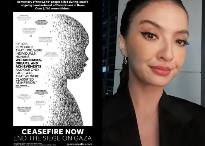 Sempat Ngaku Netral, Raline Shah Akhirnya Tegas Nyatakan Dukung Palestina,  Netizen: Sorry Hilang Respect, Bye
