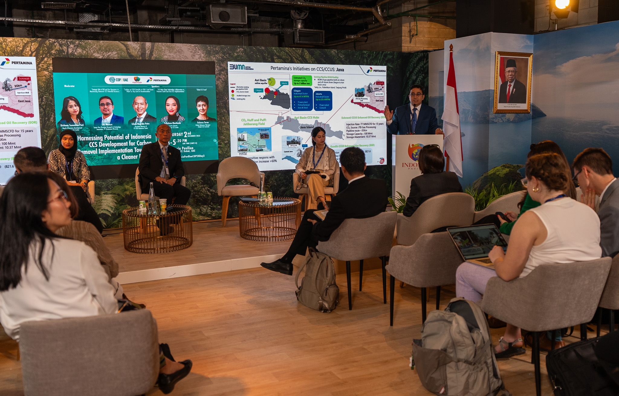Di Ajang Pertemuan Iklim Dunia Pertamina Nyatakan Siap jadi Pemain Utama Penyimpan Karbon Indonesia