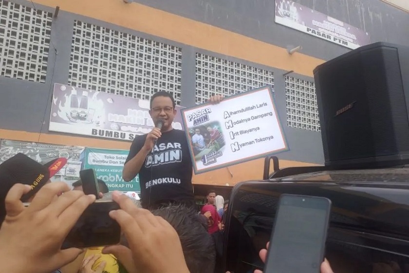Anies Atasi Mahalnya Harga Bahan Pangan Pokok dengan Program Pasar Amin