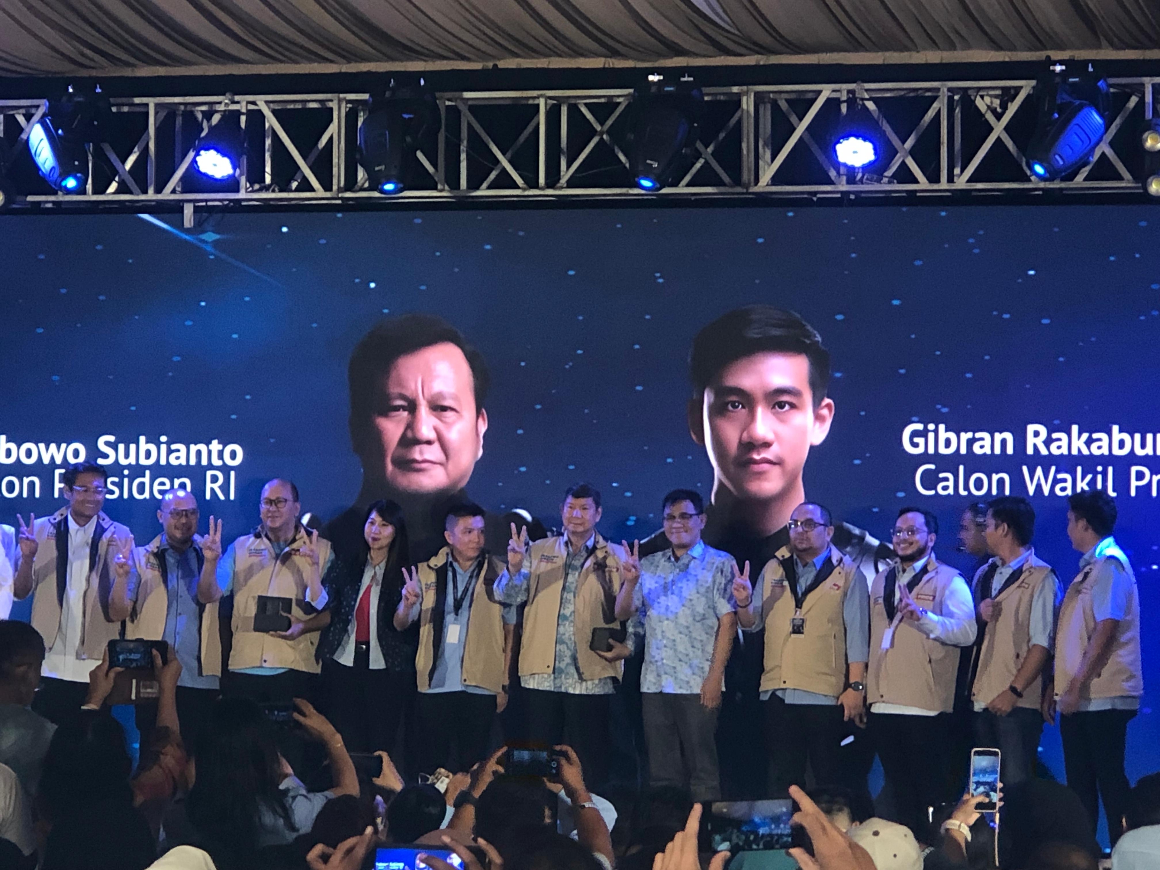 Ketua TKN: Relawan Pride Jangkau Lebih Banyak Pemilih, Sangat Bermakna Bagi Perjuangan Prabowo-Gibran