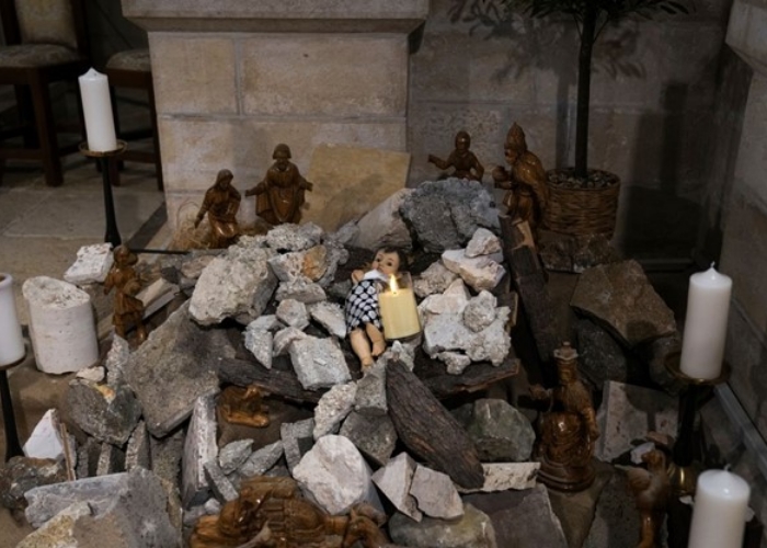 Solidaritas di Tengah Gempuran Perang, Perayaan Natal di Palestina dirayakan Sederhana sebagai Sikap Duka