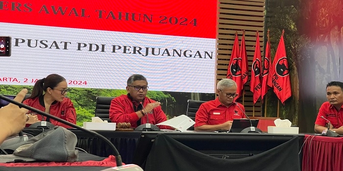 Buka Awal Tahun, PDIP Pamer Sentimen Positif Ganjar-Mahfud  