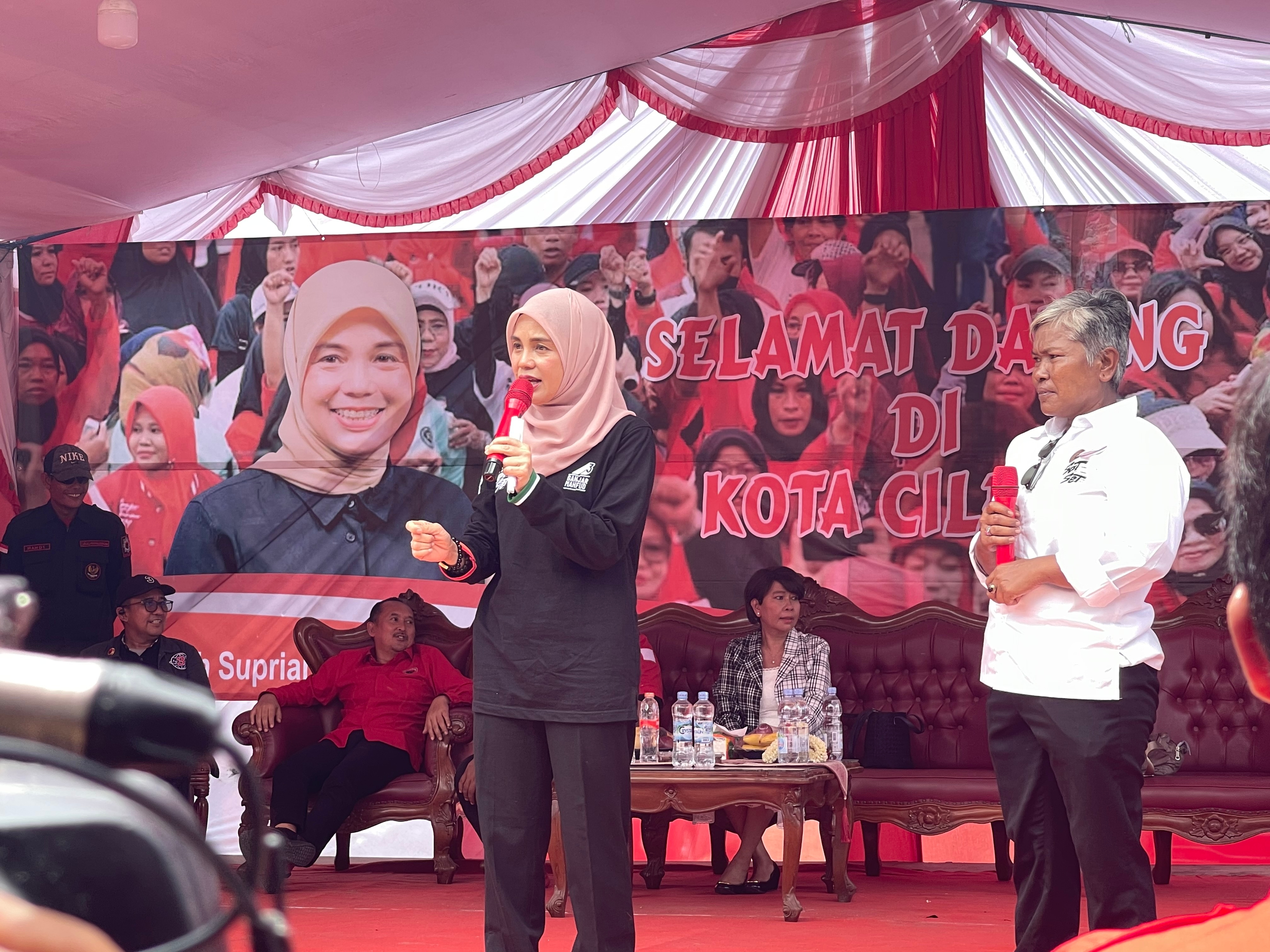 Atikoh Ganjar Minta Para Pendukung Tidak Goyah dalam Memilih Ganjar-Mahfud