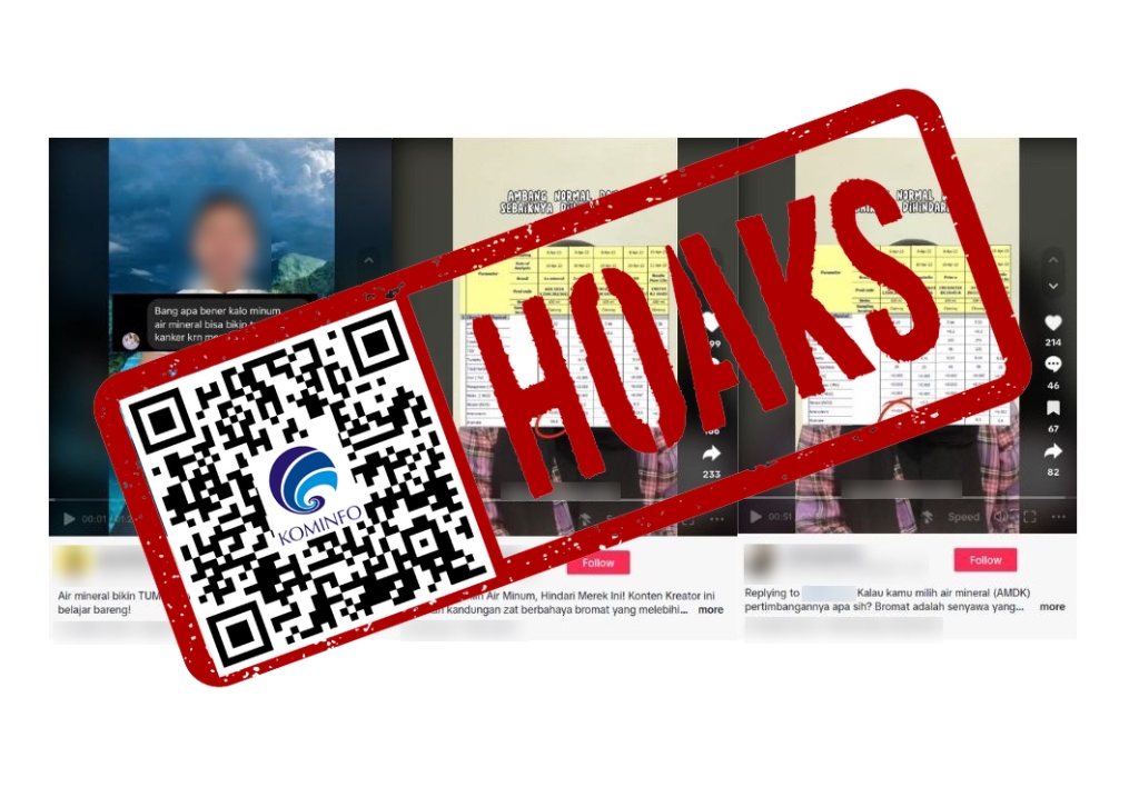 Kominfo: Isu Kandungan Bromat pada Le Minerale Berada di Ambang Batas Adalah Hoaks