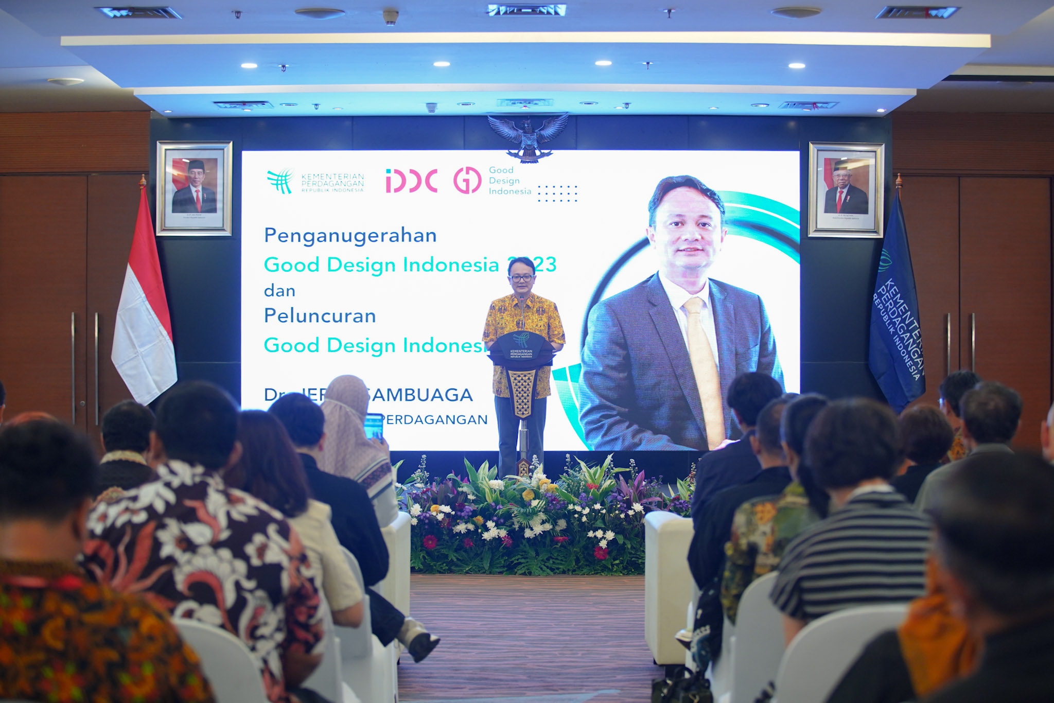 Anugerahkan GDI of the Year 2023, Wamendag Jerry: Desain Kreatif Tingkatkan Daya Saing Produk