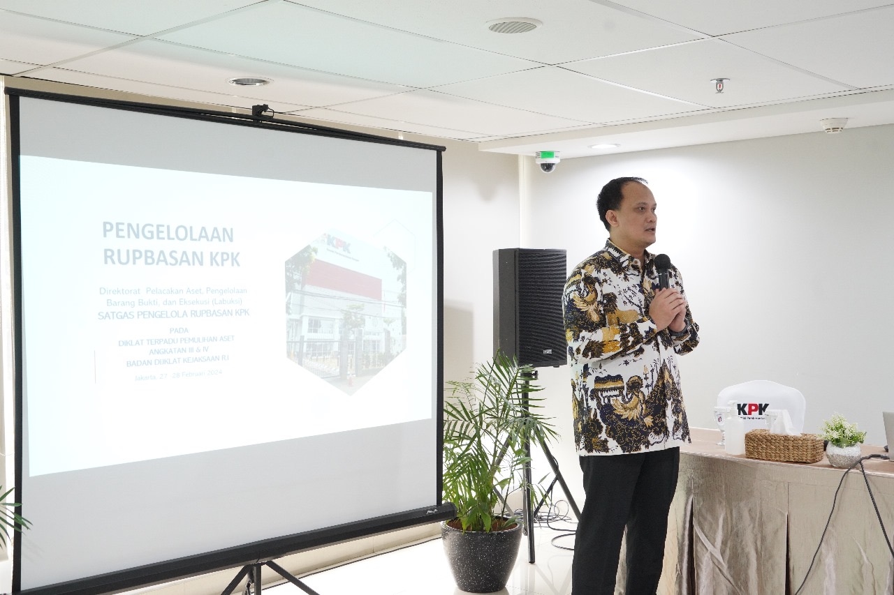Gelar Diklat dengan Kejagung, KPK Optimalkan Penyimpanan Barang Rampasan untuk Pemulihan Aset