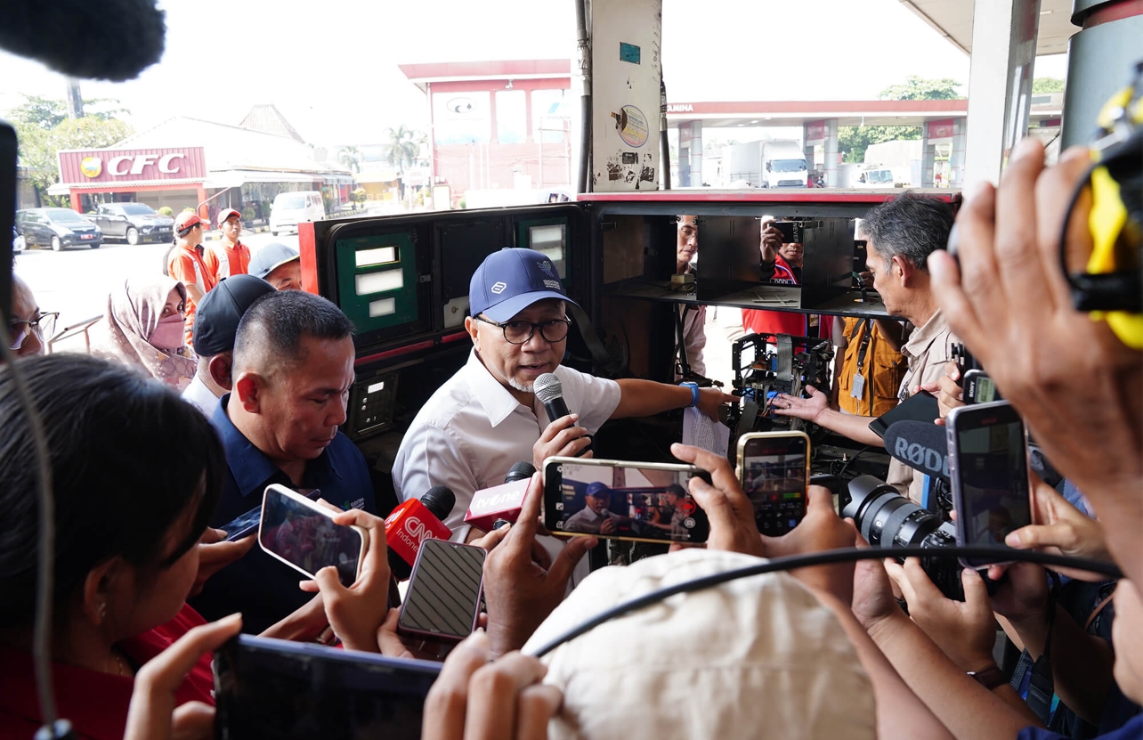Jaga Tertib Ukur di SPBU Jelang Mudik, Kemendag Segel Tiga Pompa Ukur BBM di Tol Jakarta-Cikampek