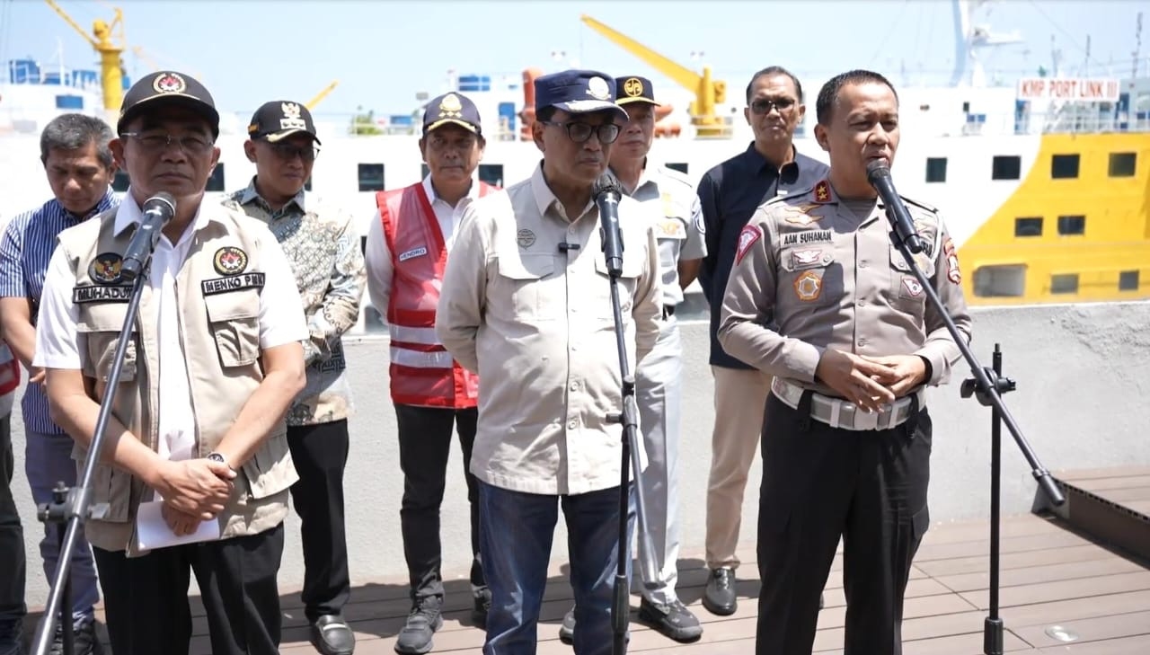 Jelang Mudik Lebaran, Kakorlantas Cek Kesiapan Jalur Penyeberangan Merak-Bakauheni dan Ketapang-Gilimanuk 