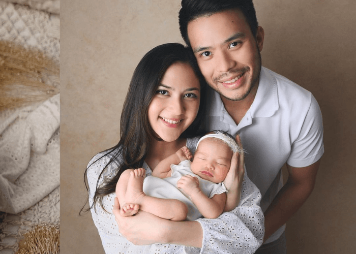 4 Potret Putri Pertama Jessica Mila dan Yakup Hasibuan Saat Newborn Photoshoot, Lucu Banget!