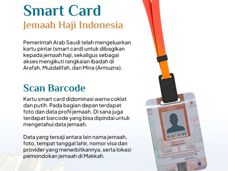 Pemerintah Saudi Keluarkan Smart Card sebagai Akses Jemaah Haji Masuk Armuzna, Jangan Sampai Hilang agar Bisa Wukuf!