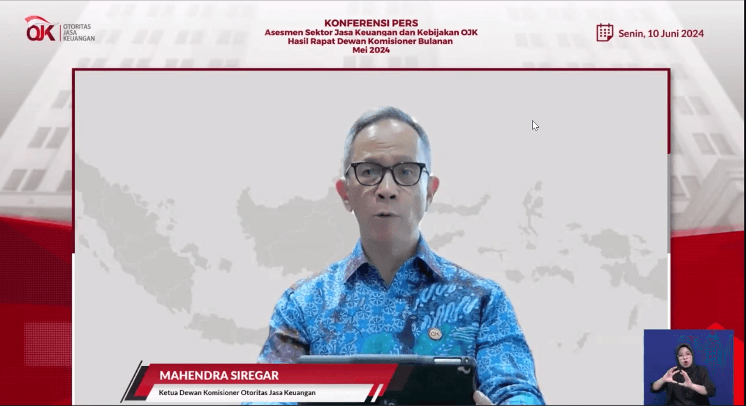 OJK: Sektor Jasa Keuangan Masih Stabil di Tengah Ketidakpastian Global